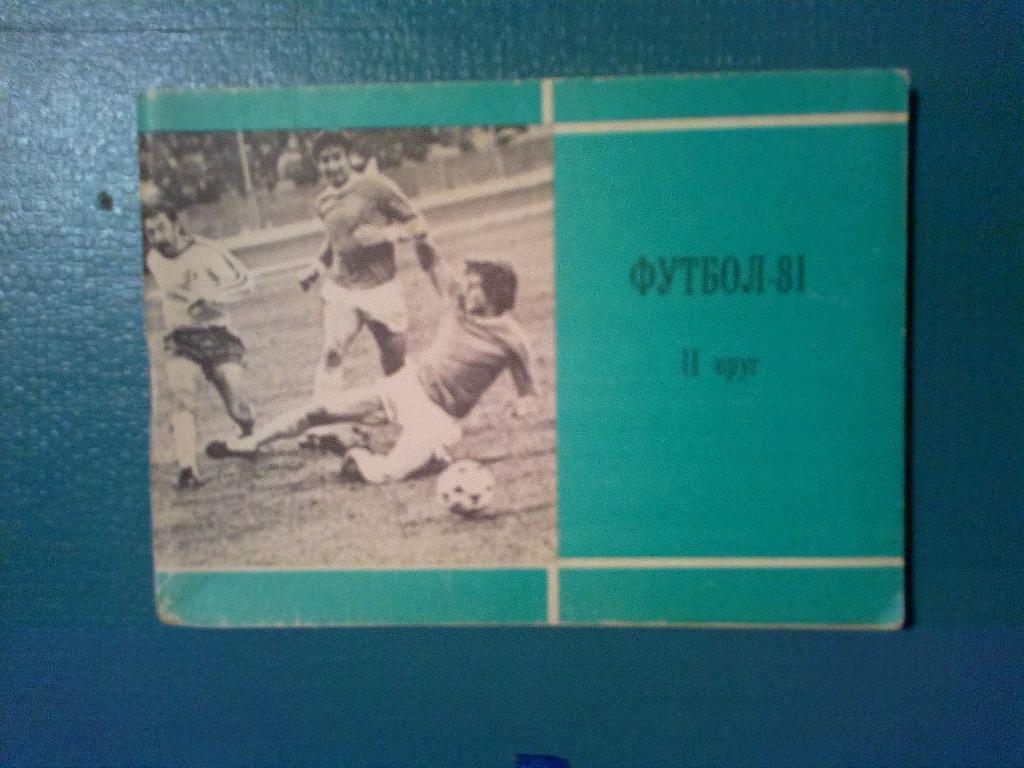Футбол. Справочник Москва 1981