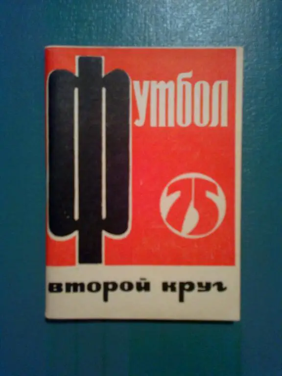 Футбол. Справочник Москва 1975