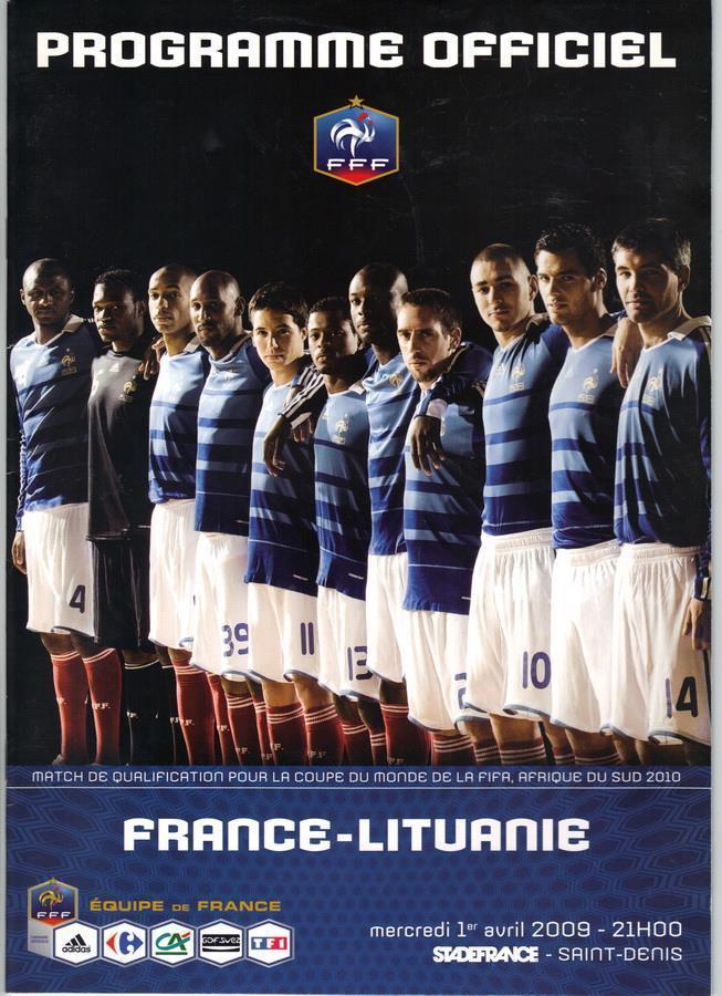 Франция - Литва 2009
