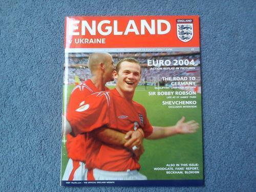 Англия - Украина 2004