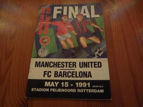 Манчестер Юнайтед - Барселона Испания 1991 ФИНАЛ