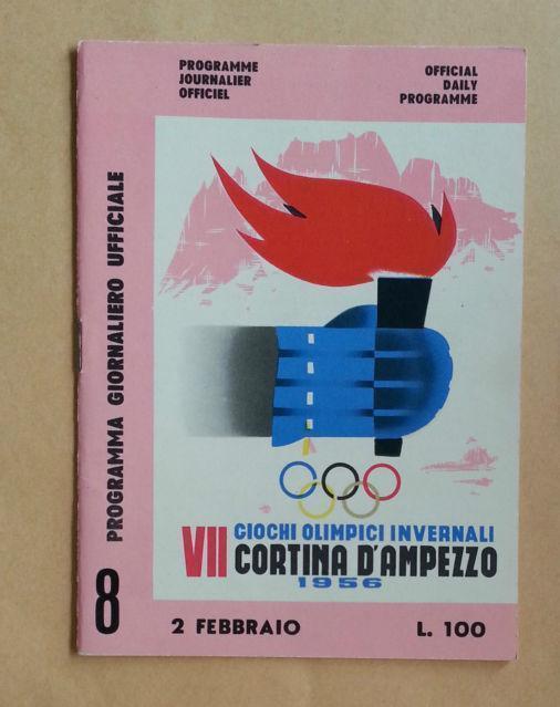 Хоккей. Программа Олимпийские Игры 1956 СССР - ЧССР