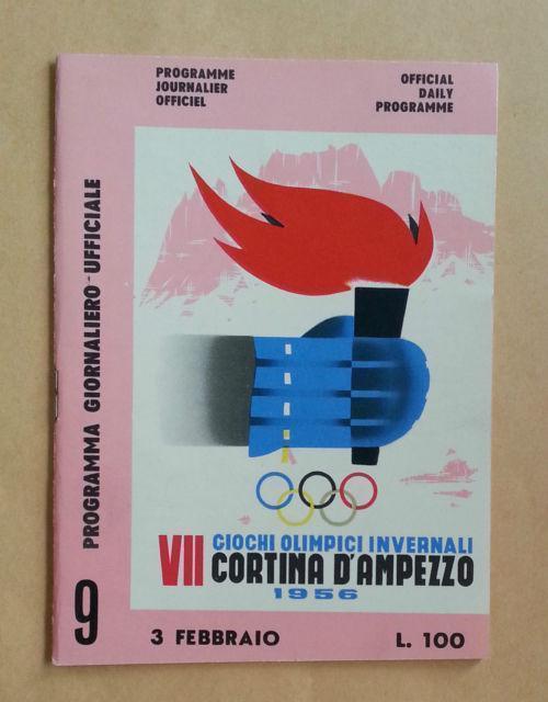 Хоккей. Программа Олимпийские Игры 1956 СССР - США