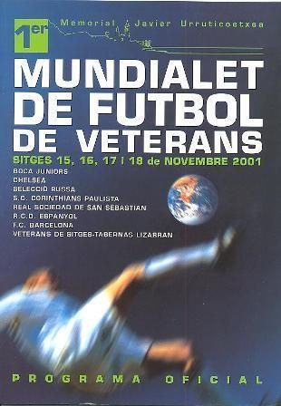 Турнир Чемпионат Мира ветераны 2001 (Россия сборная)