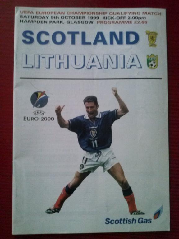 Шотландия - Литва 1999