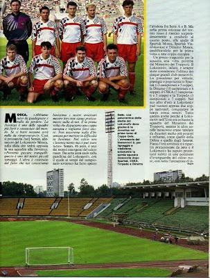 Ювентус Италия - Локомотив Москва Россия 1993 журнал 2