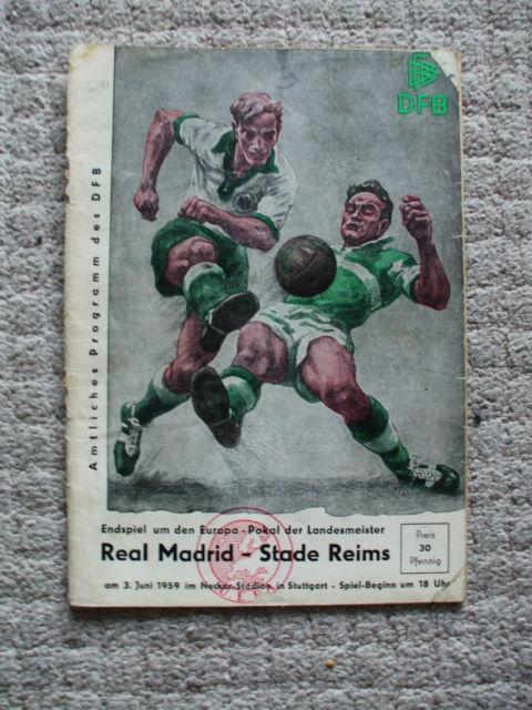 Реал Мадрид - Стад Реймс Франция 1959 финал Кубок Чемпионов