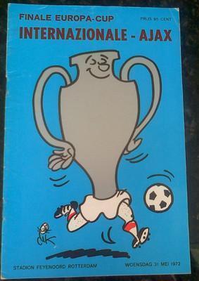 Интер Италия - Аякс Голландия 1972 финал Кубок Чемпионов