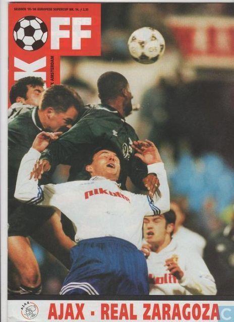 Аякс Голландия - Реал Сарагоса Испания 1996 финал Суперкубок УЕФА