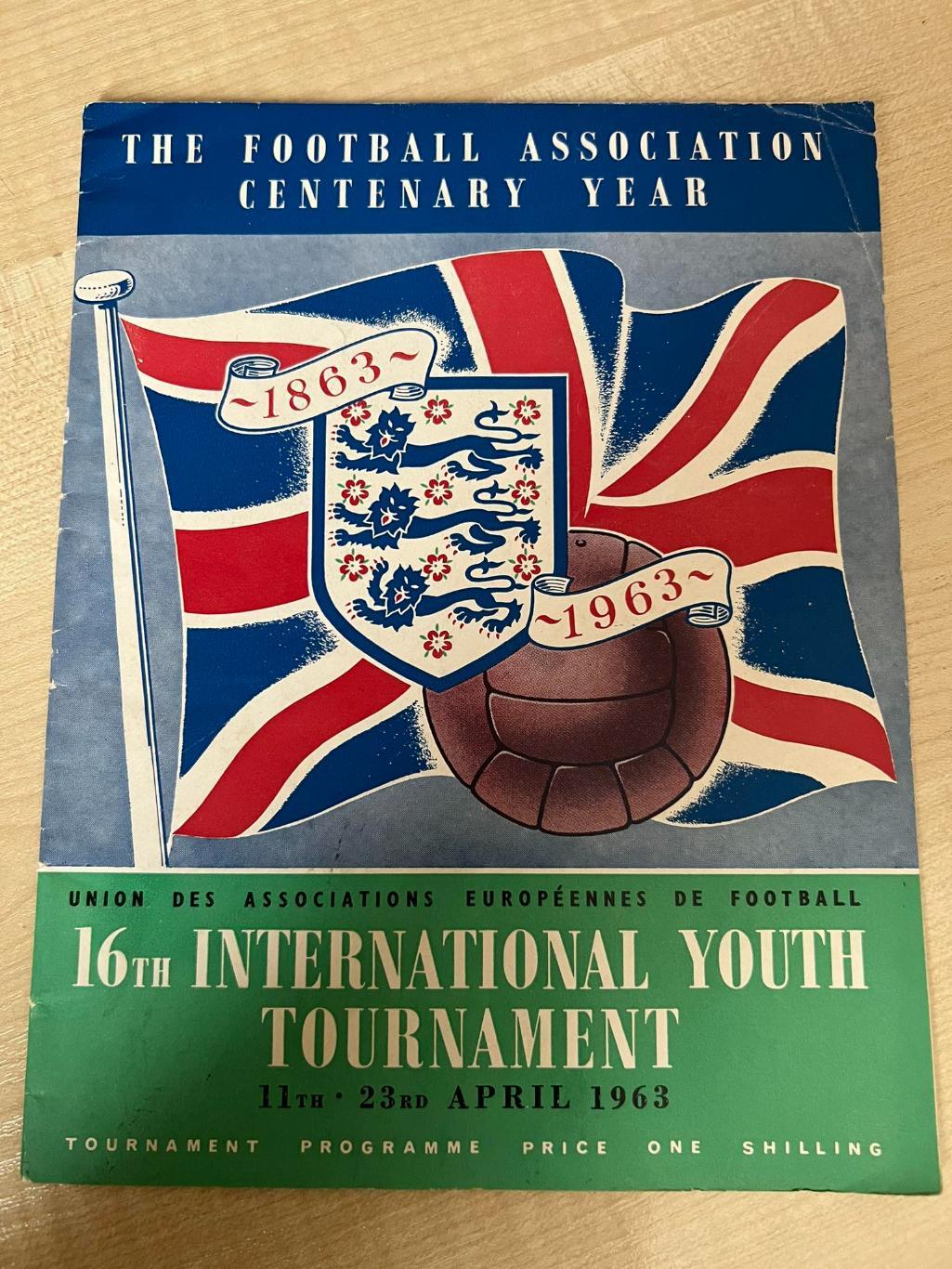 Турнир - Чемпионат Мира 1963 в Англии (юн. сборная СССР)