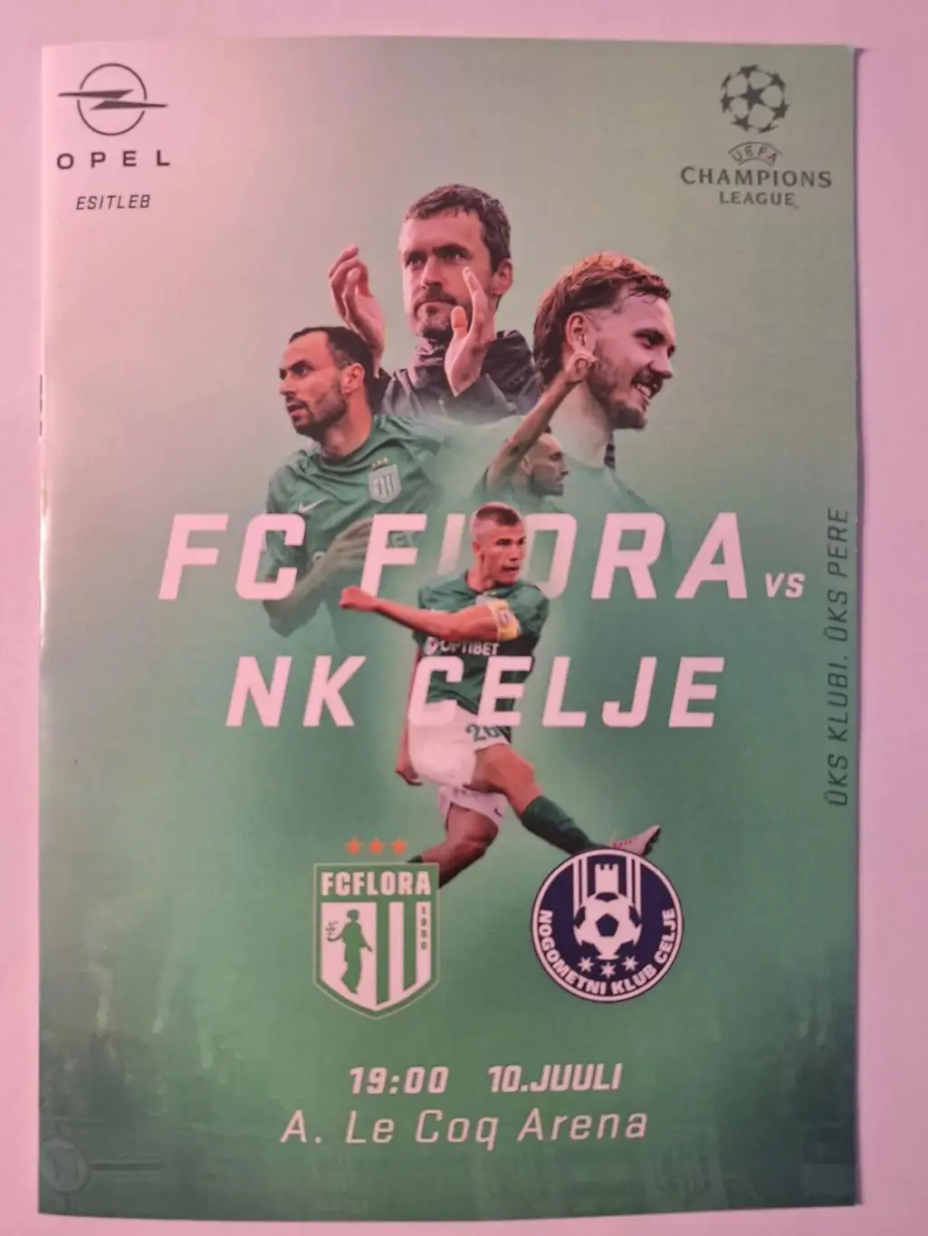 Флора Таллинн Эстония - Целье Словения 2024-2025