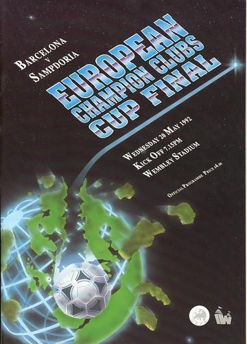 Барселона - Сампдория 1992 финал Кубок Чемпионов