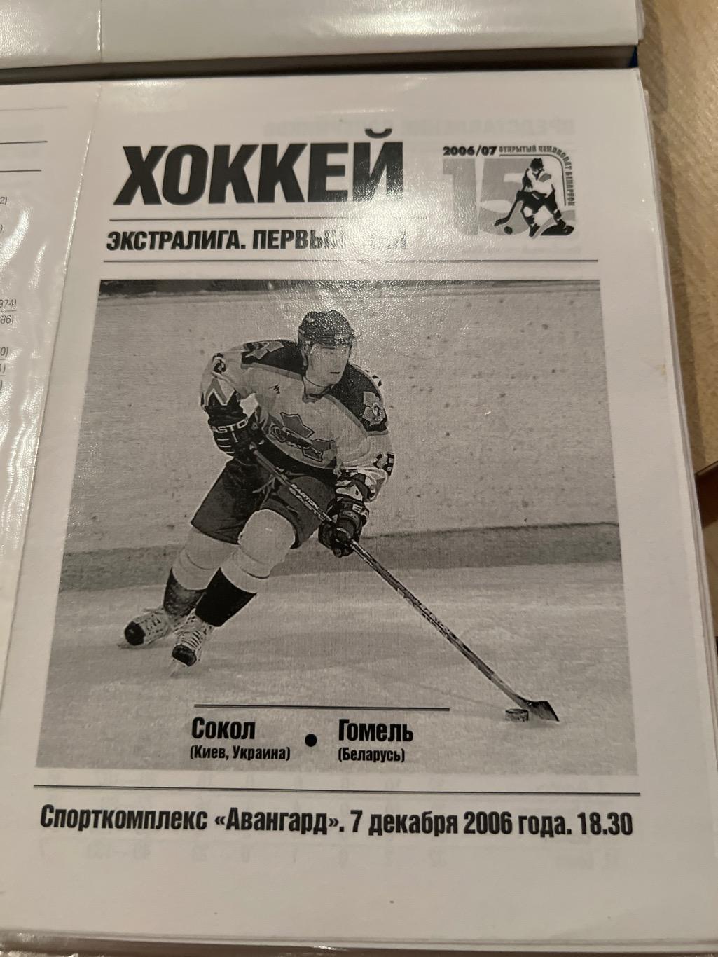 Хоккей. Сокол Киев - Гомель 2006-2007 #2