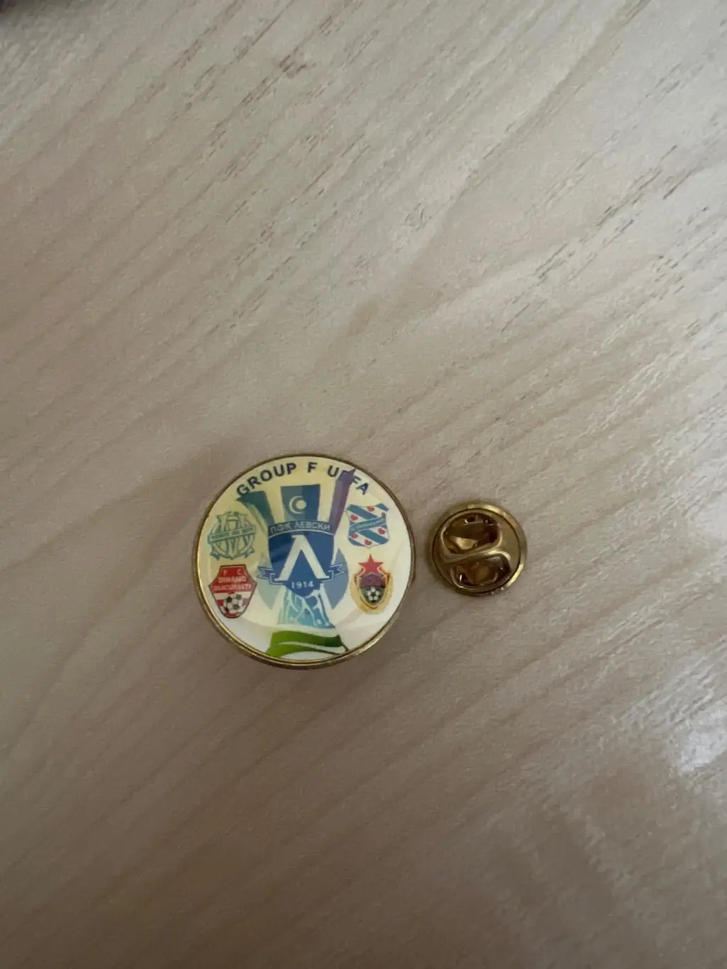 знак ЦСКА Москва - Марсель - Херенвен - Левски - Динамо Бухарест 2005-2006