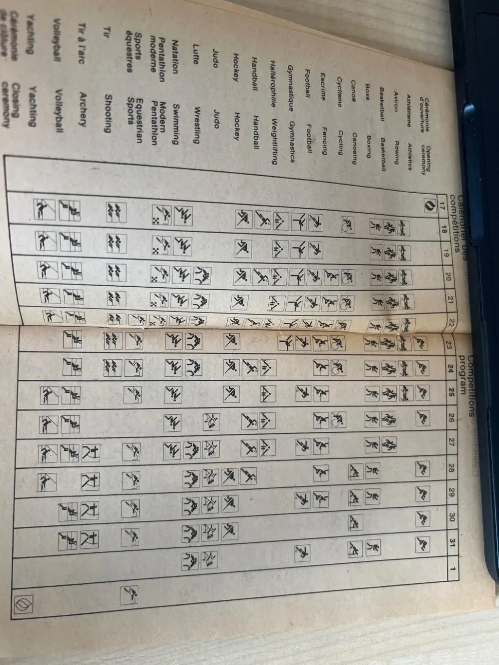 Буклет Олимпийские Игры 1976 Канада 1