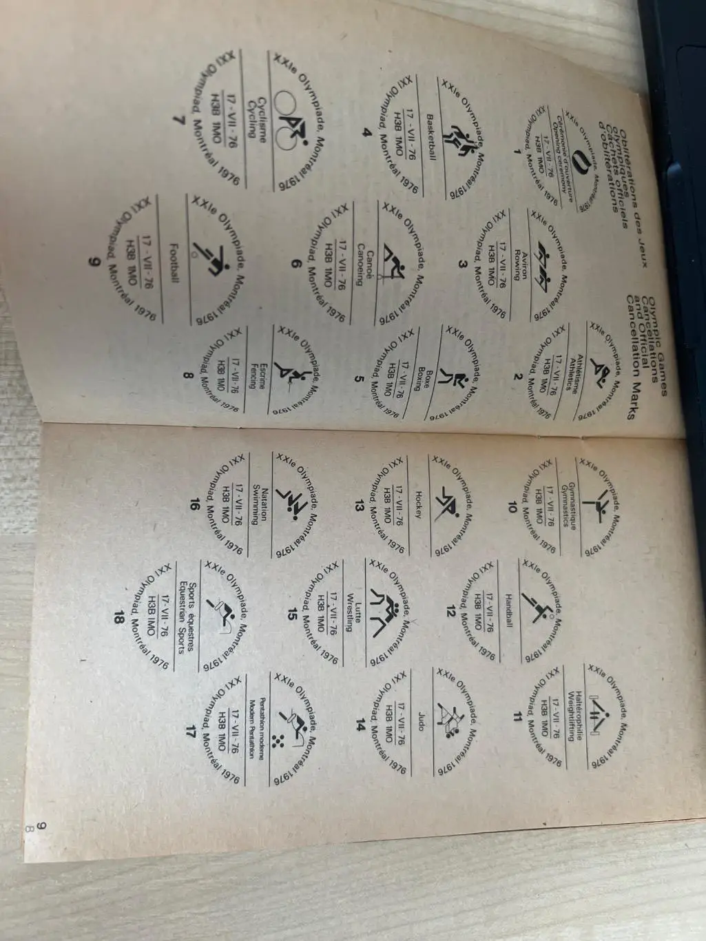 Буклет Олимпийские Игры 1976 Канада 2