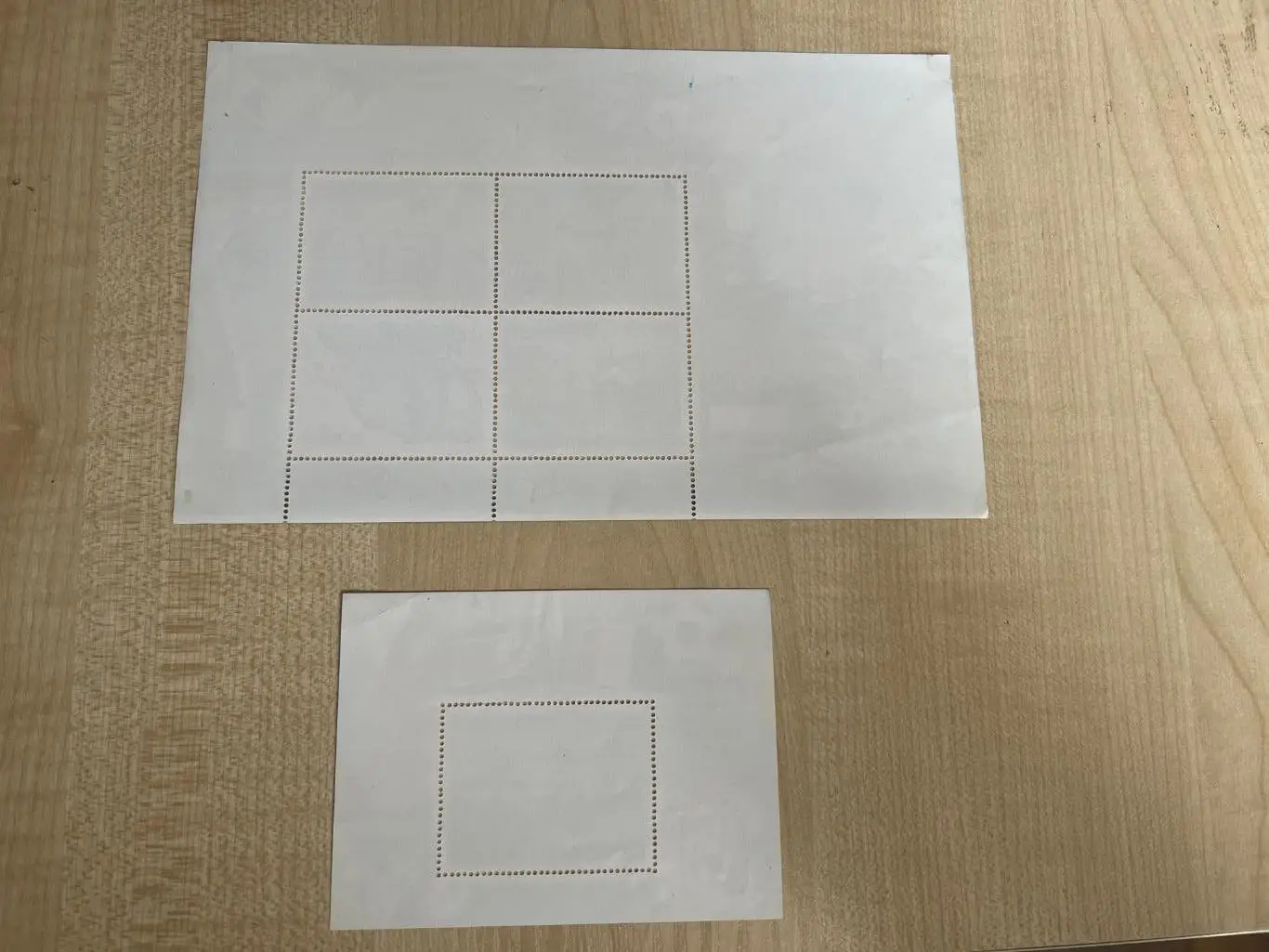 Марки Чемпионат Мира 1982 Испания - 2 Блока, КНДР 1