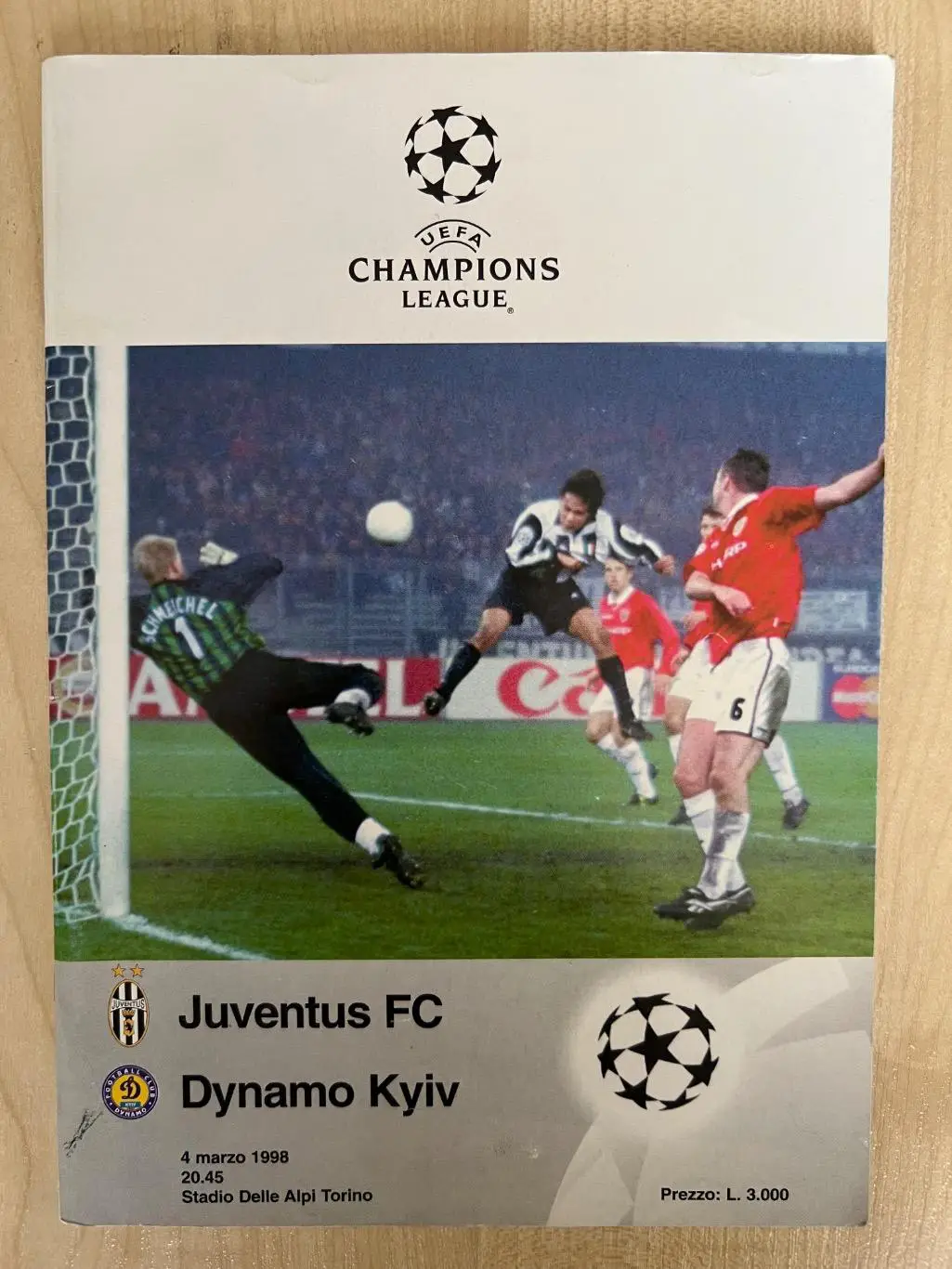 Ювентус Италия - Динамо Киев 1997-1998