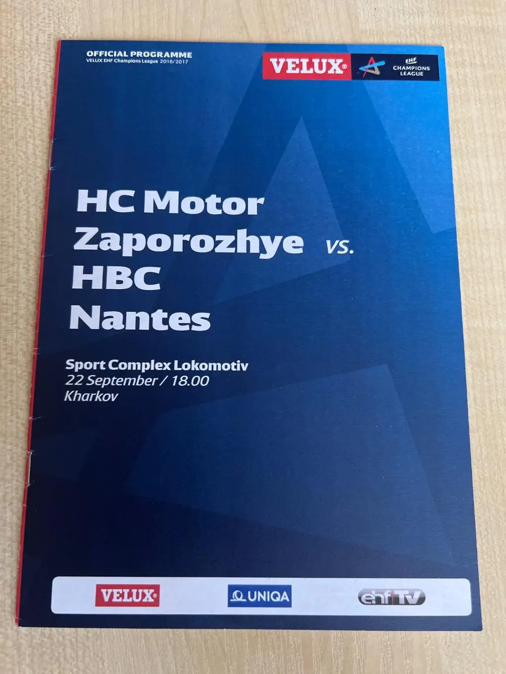 Гандбол. Мотор Запорожье - Нант Франция 2016