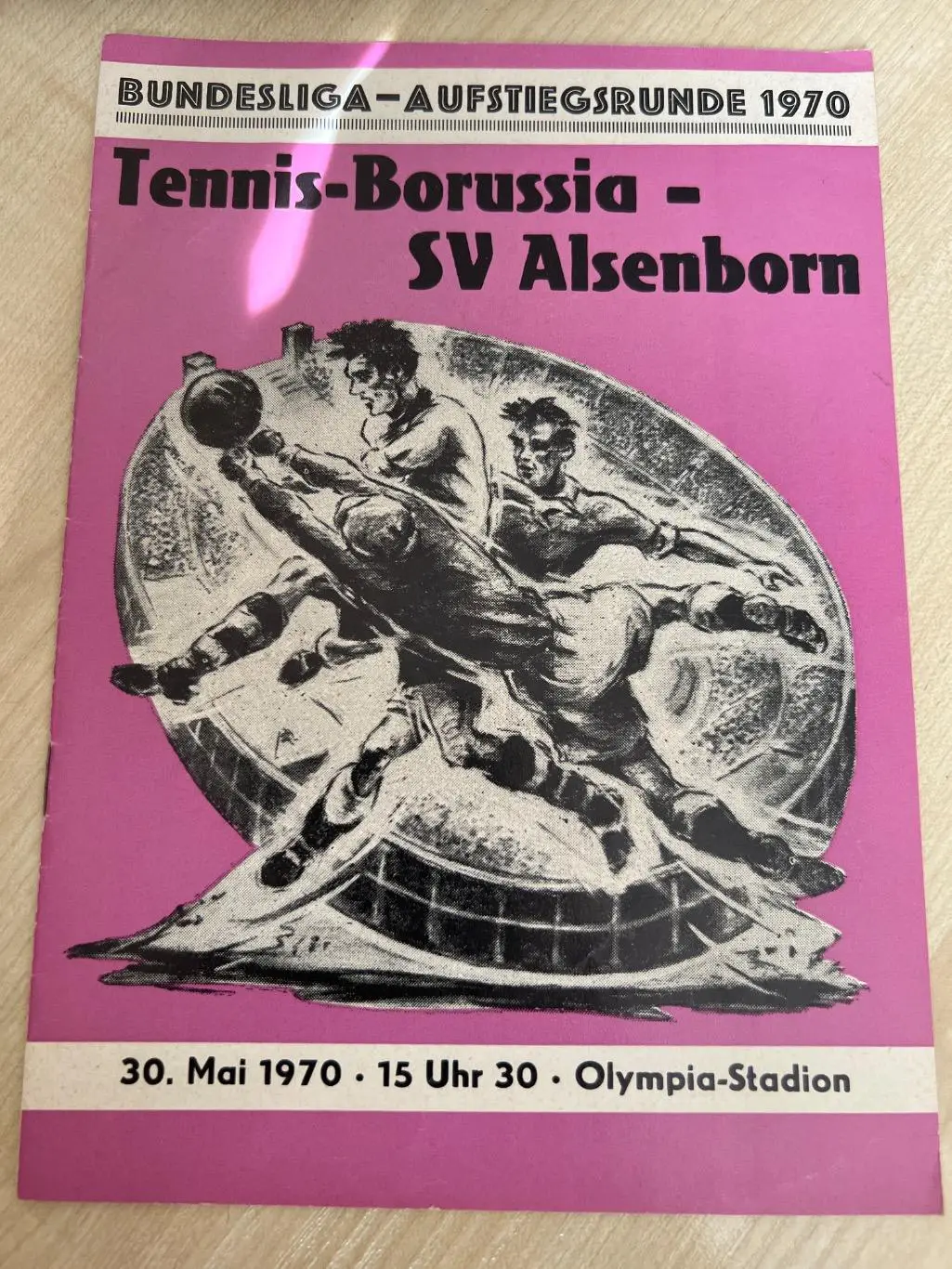 Теннис-Боруссия - Алсенборн 1970 Германия