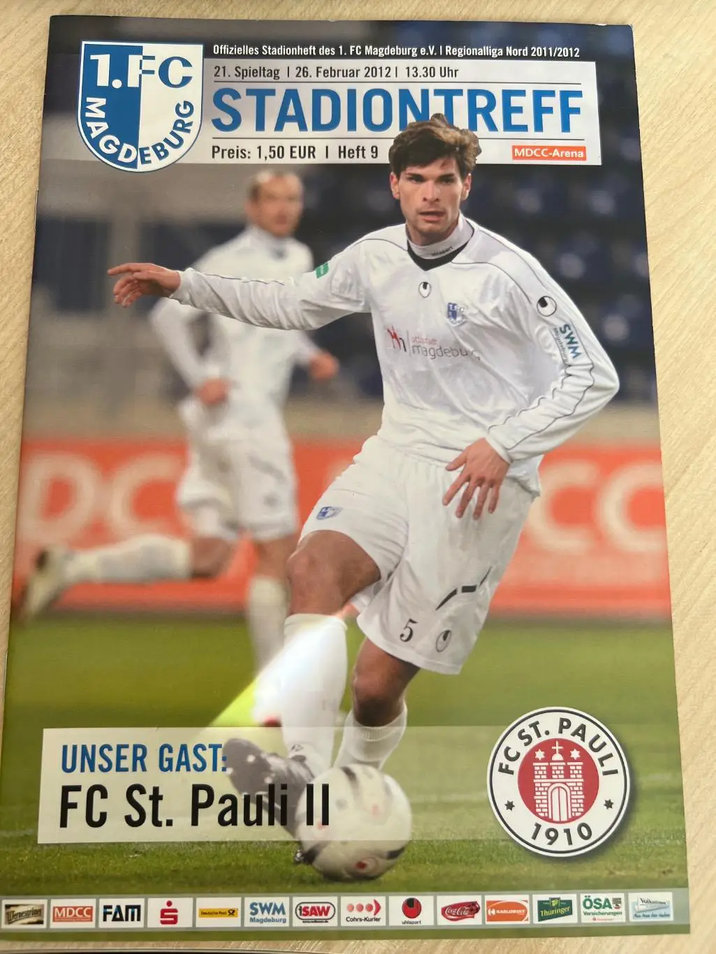 Магдебург - Санкт Паули-2 2012 Германия
