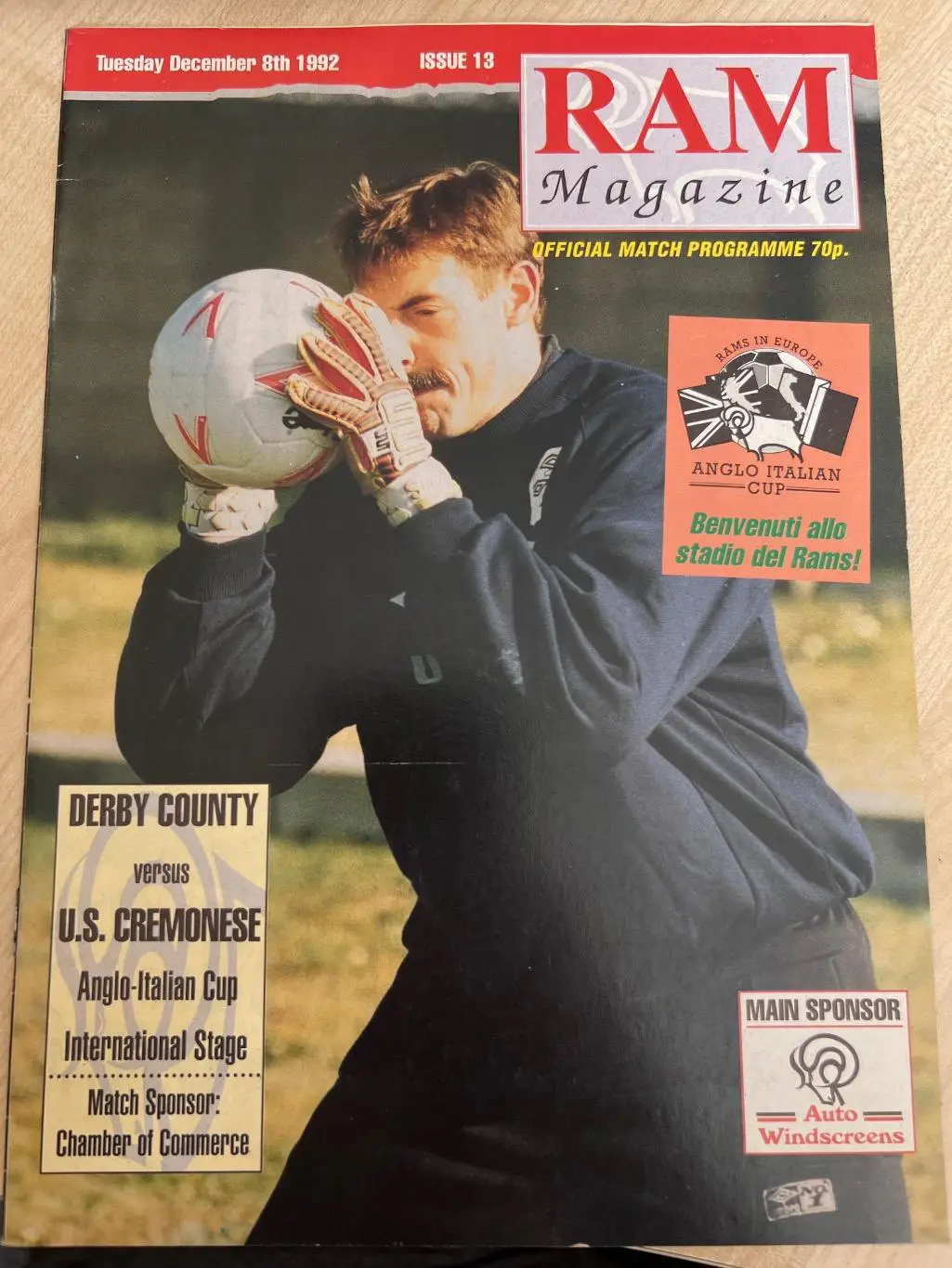 Дерби Каунти Англия - Кремонезе Италия 1992 МТМ
