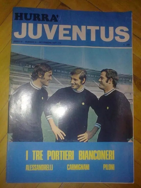 клубный журнал HURRA JUVENTUS (Ювентус) 1971 #9
