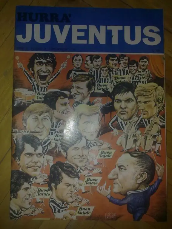 клубный журнал HURRA JUVENTUS (Ювентус) 1971 #12