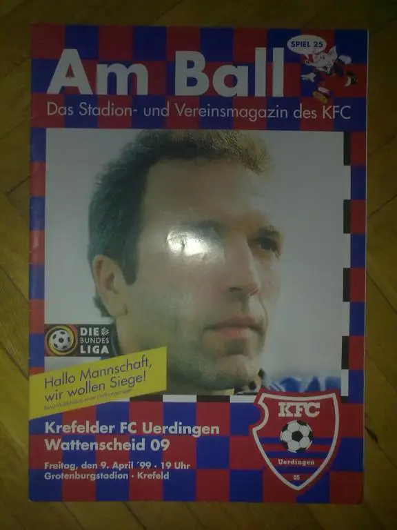 Программа (клубный журнал) из Германии №25