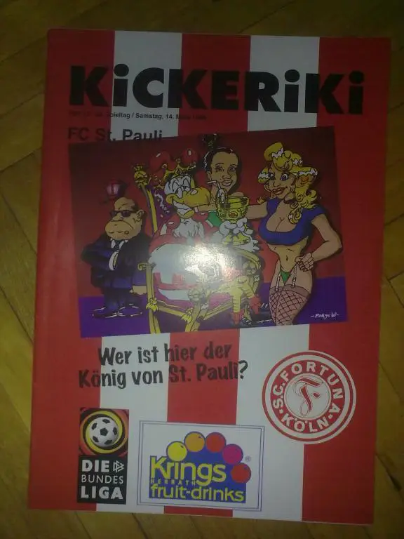 Программа (клубный журнал) из Германии №27