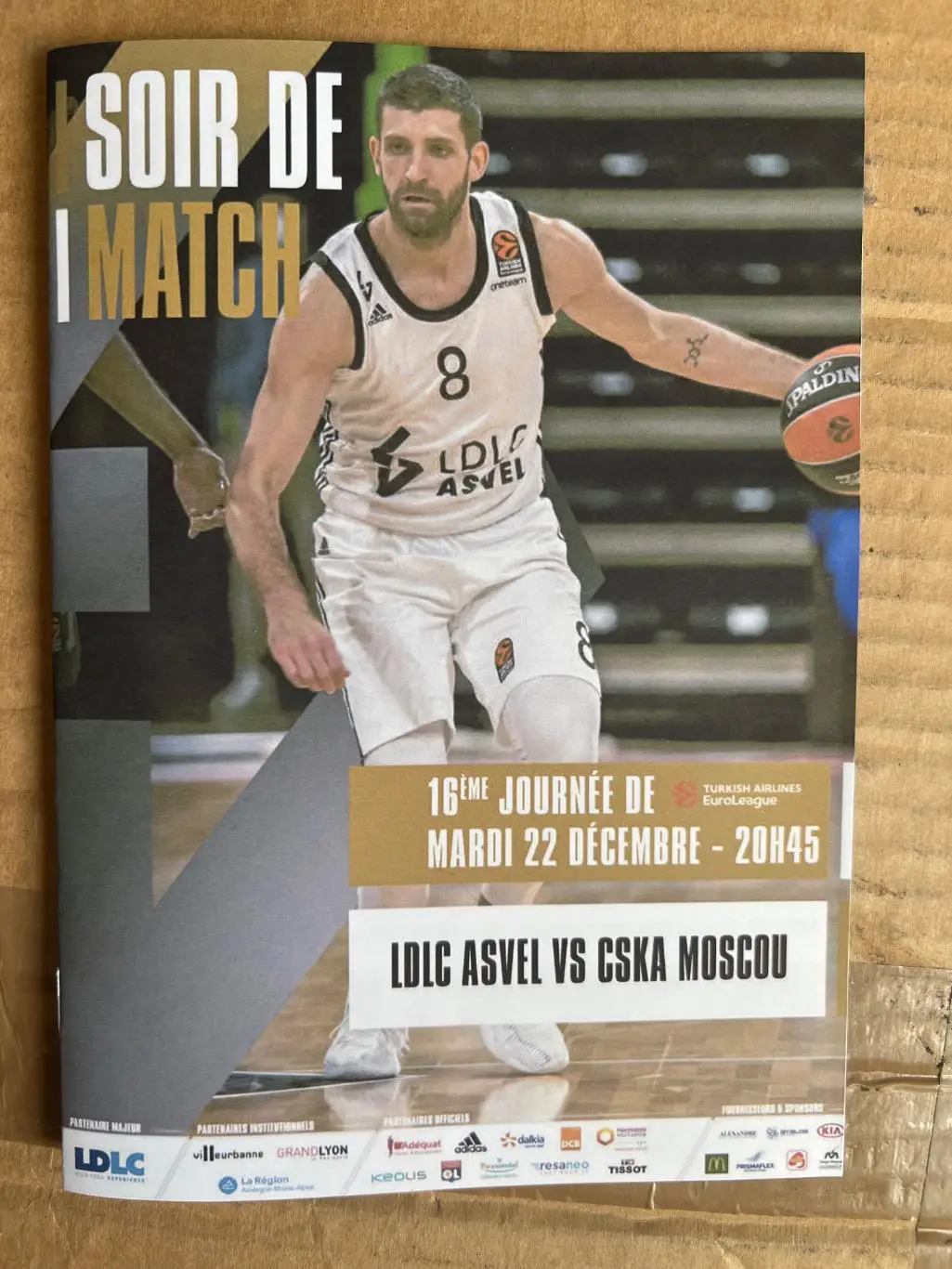 Баскетбол. Асвел Франция - ЦСКА Москва 2020-2021