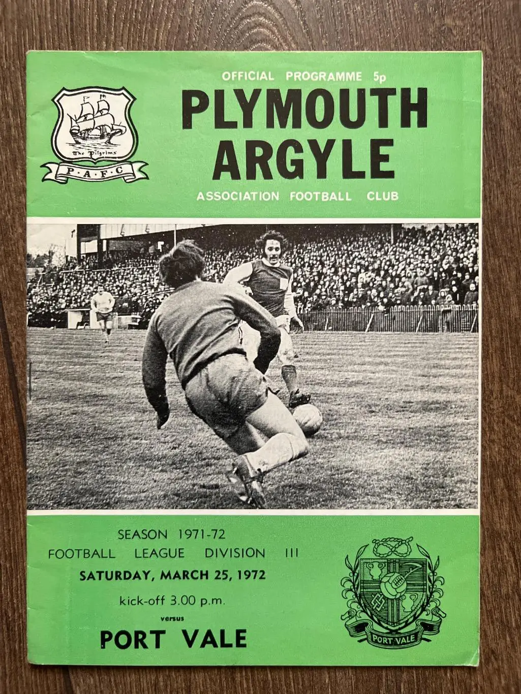 Англия. Плимут - Порт Вейл 1972