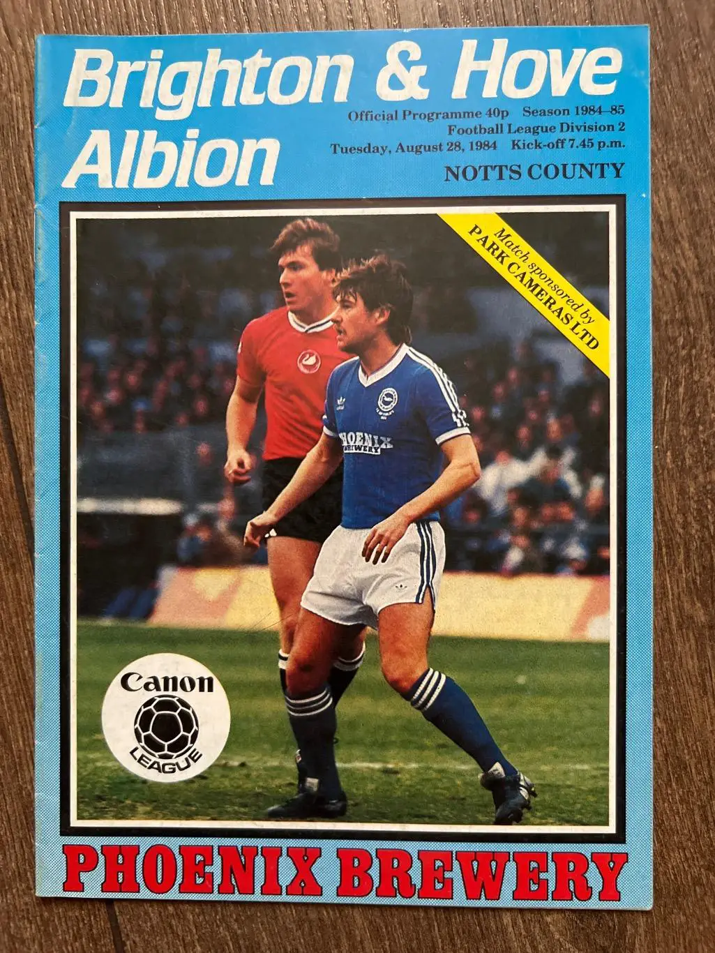 Англия. Брайтон - Ноттс Каунти 1984