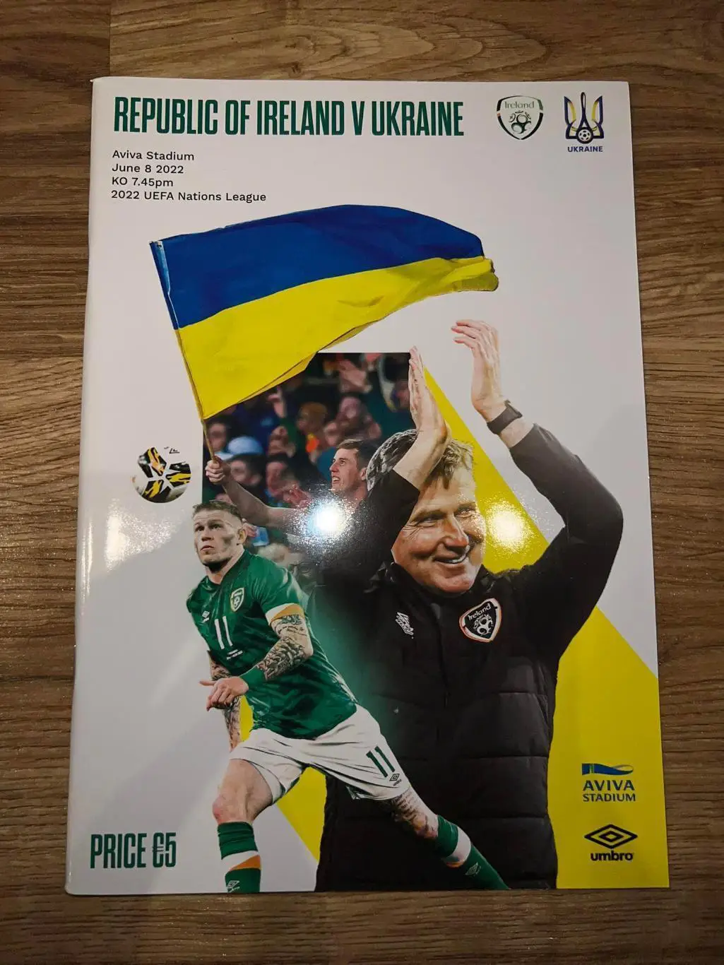 Ирландия - Украина 8.06.2022