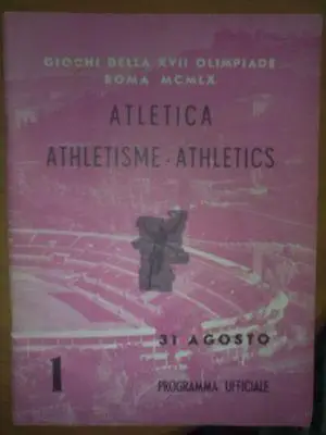 Программа Олимпийские Игры 1960 - Легкая Атлетика №1