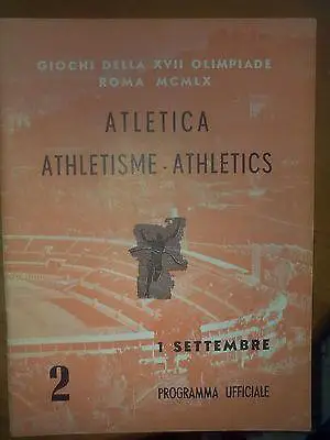 Программа Олимпийские Игры 1960 - Легкая Атлетика №2
