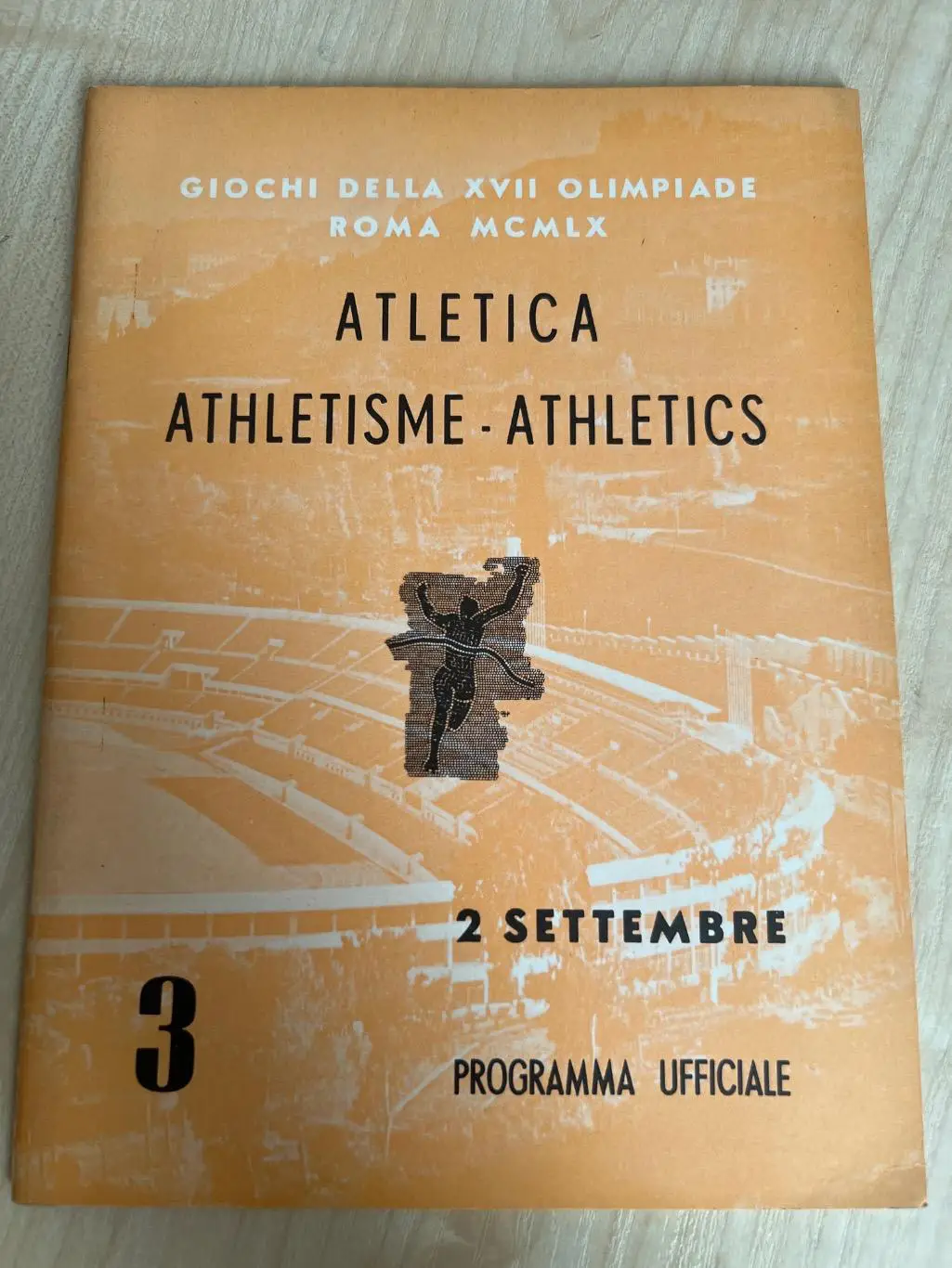 Программа Олимпийские Игры 1960 - Легкая Атлетика №3