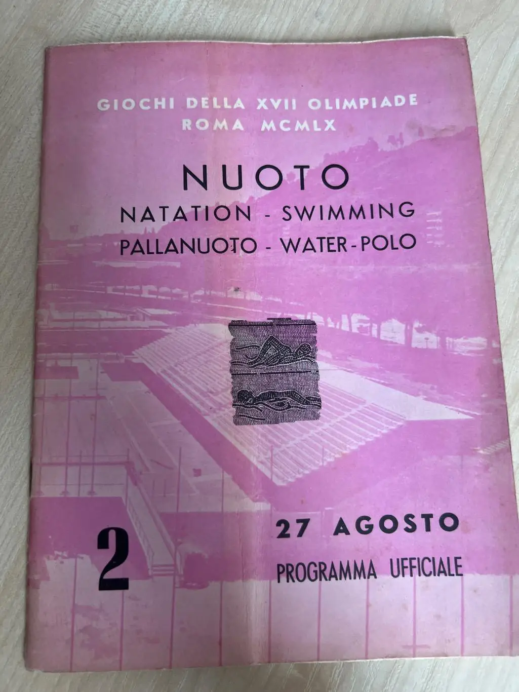 Программа Олимпийские Игры 1960 - водное поло / плаванье #2