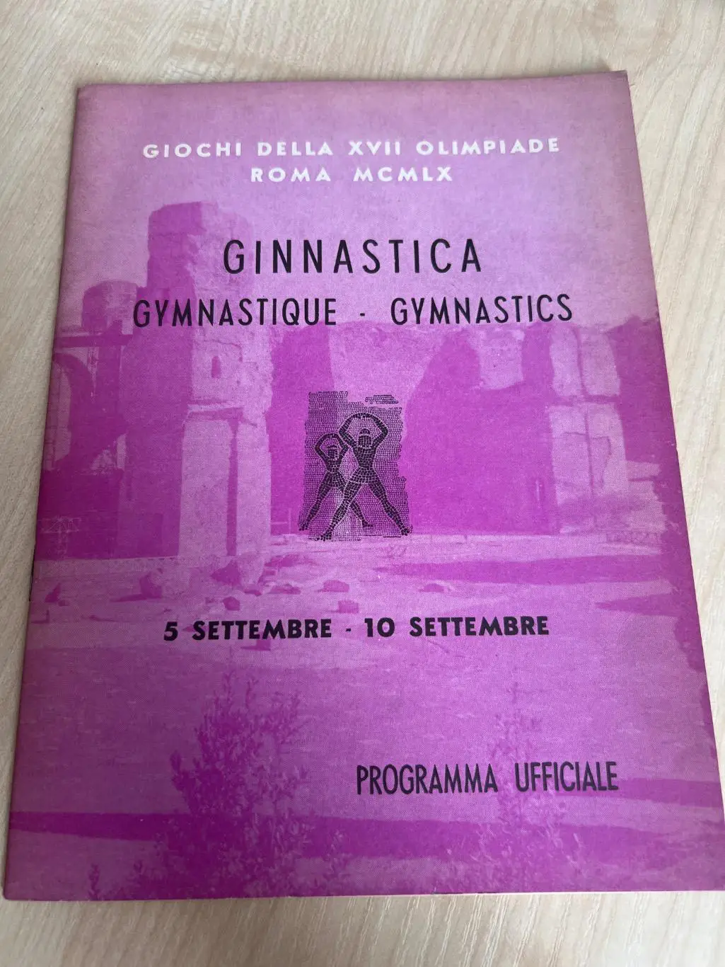 Программа Олимпийские Игры 1960 - гимнастика