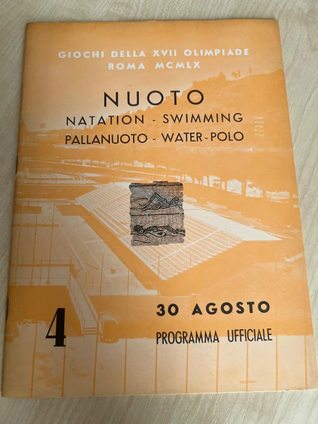 Программа Олимпийские Игры 1960 - водное поло / плаванье #4