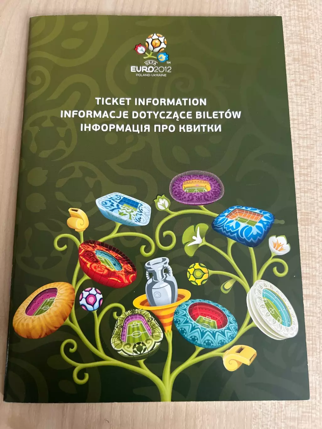 Футбол. Информация про билеты ЕВРО 2012