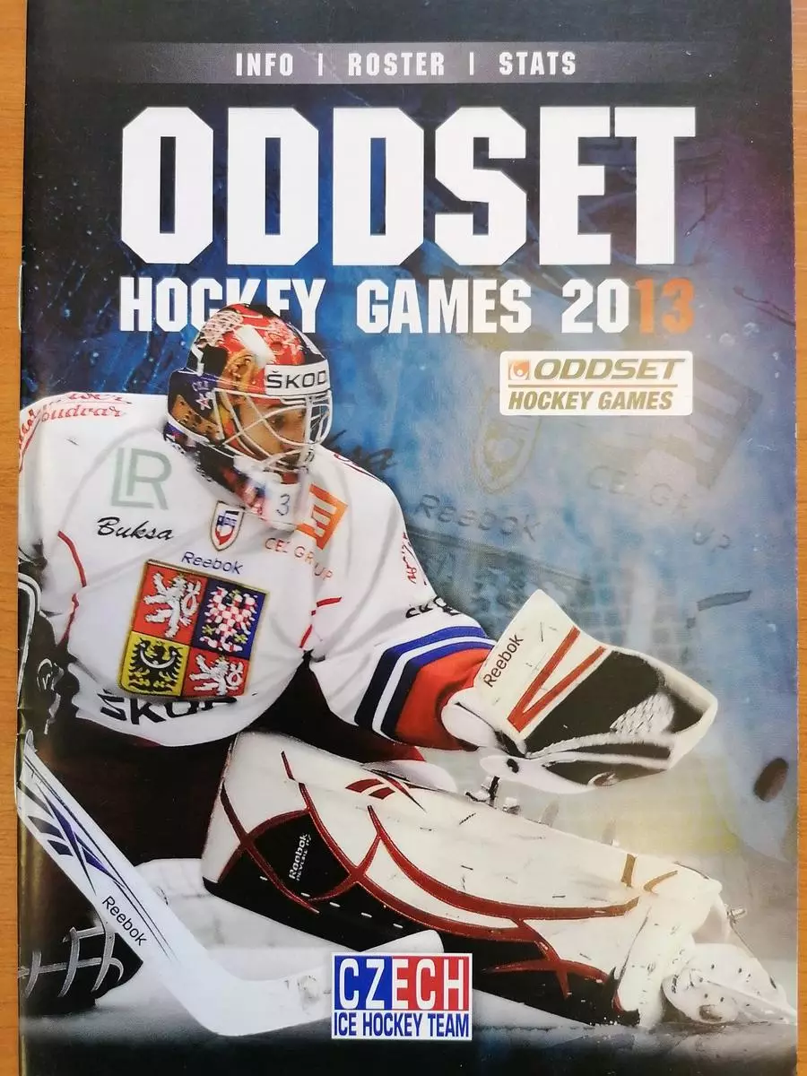 Хоккей. Программа Турнир Швеция 2013 (Россия сборная) изд Чехия