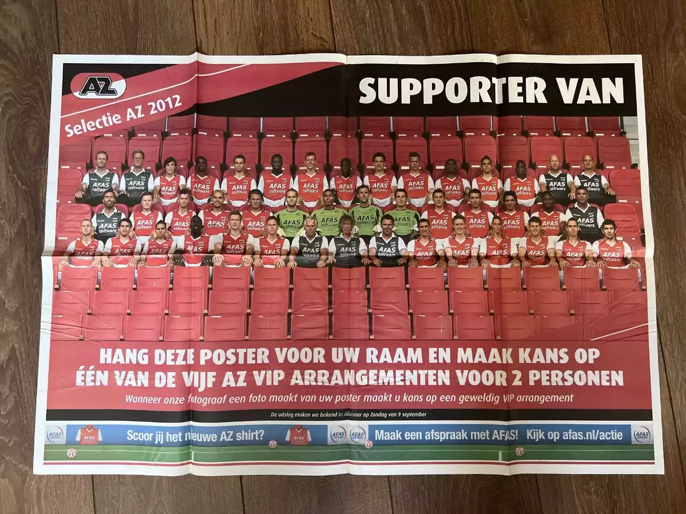 Постер (плакат) из журнала АЗ Нидерланды 2012