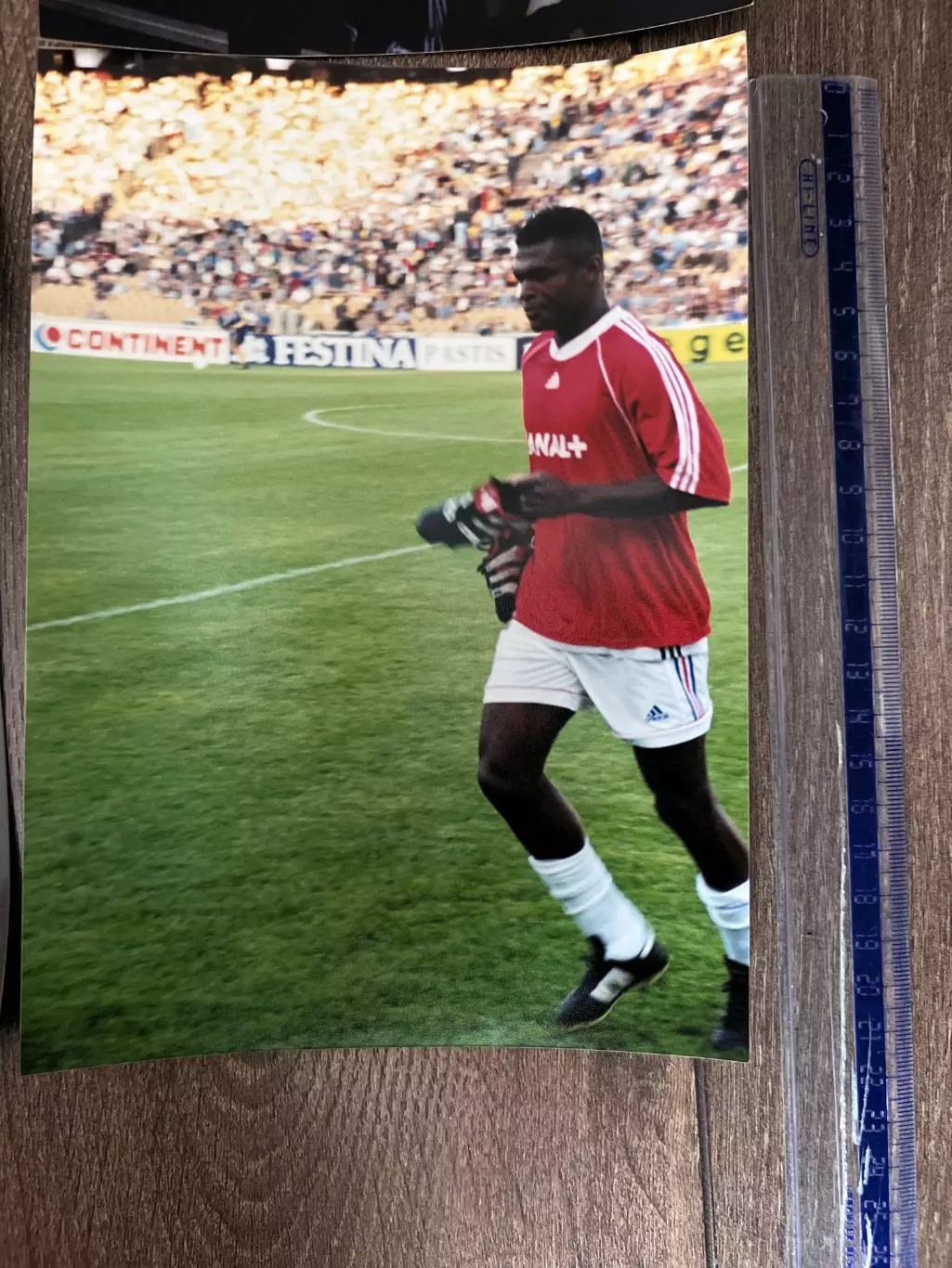 Футбол. фото 11шт, Украина - Франция 1999. Олимпийский Киев стадион 1