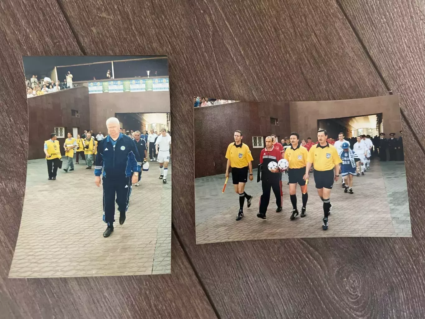 Футбол. фото 2шт. Динамо Киев - Кривбасс 2000 финал, Лобановский