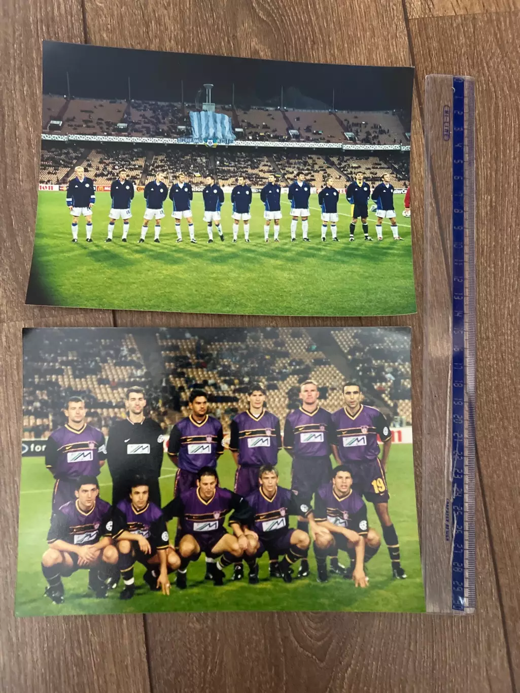 Футбол. фото 2шт Динамо Киев - Марибор Словения 1999. Олимпийский стадион