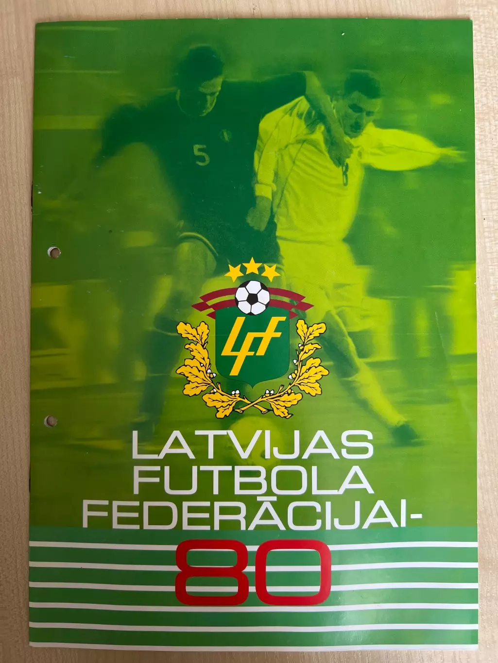 Футбол. Справочник сборная Латвии 2001 80 лет (перед матчем с Украиной)