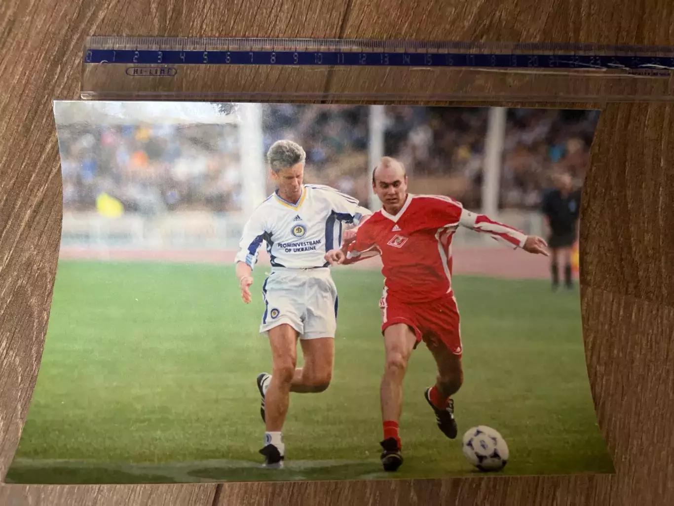 Фото Динамо Киев - Спартак Москва 2003 ветераны Буряк 50 лет