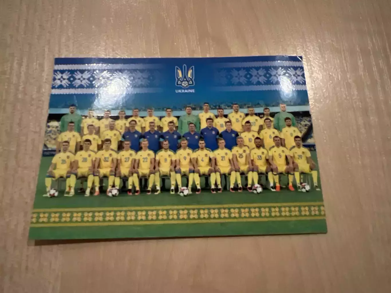 Футбол. Календарик Украина сборная 2017