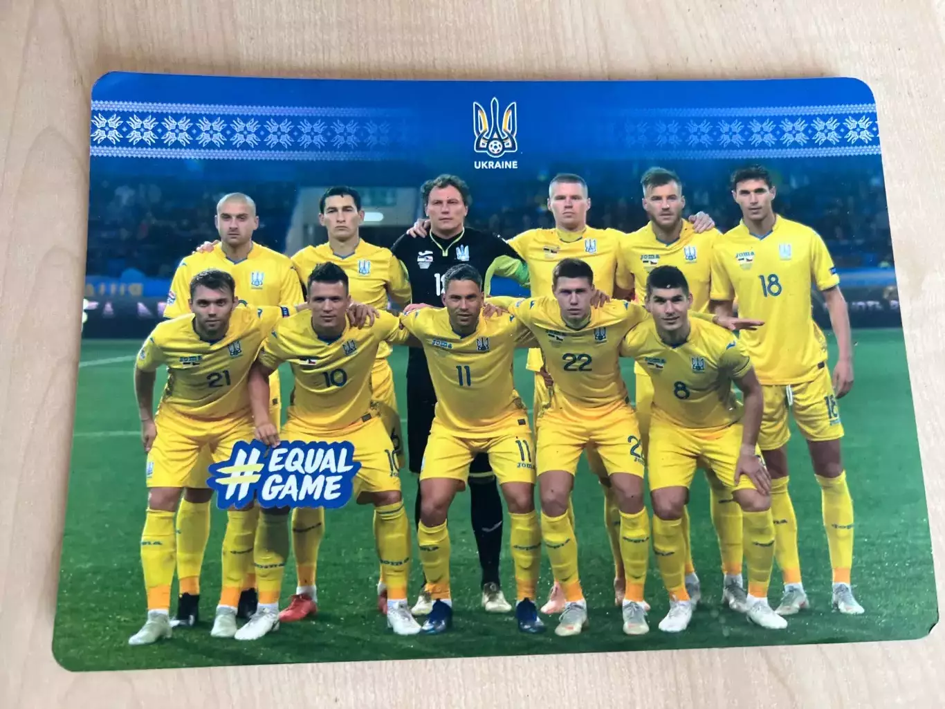 Футбол. Календарик Сборная Украина на 2019